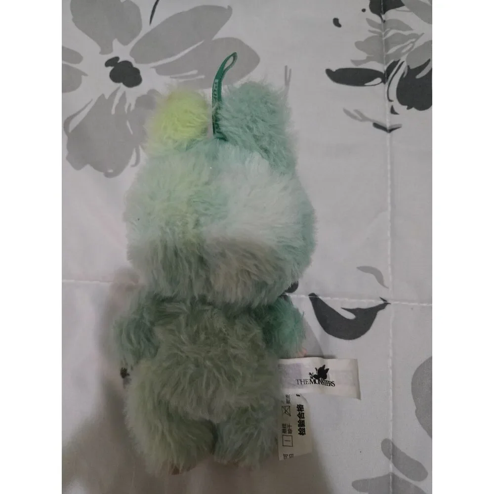 POP MART Labubu The Monsters Have a Seat QUQU Green Vinyl Plush Pendant 2024